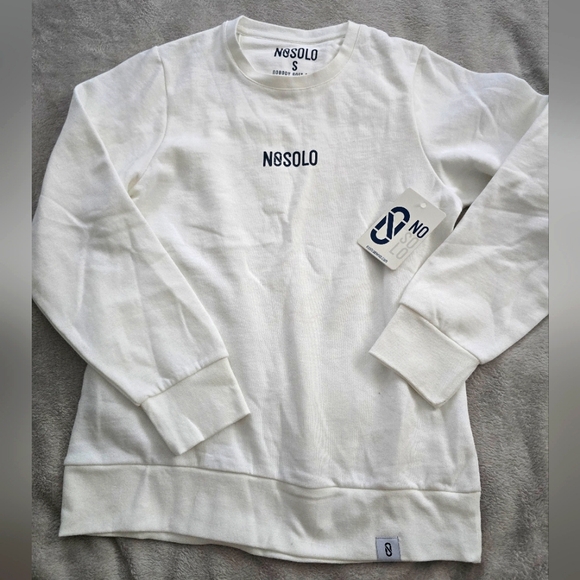 Nosolo Crew Fleece Pullover Sweatshirt - Picture 1 of 7